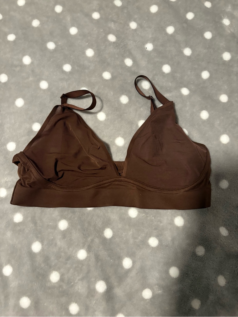 aerie Brown Wireless Everyday Bralette